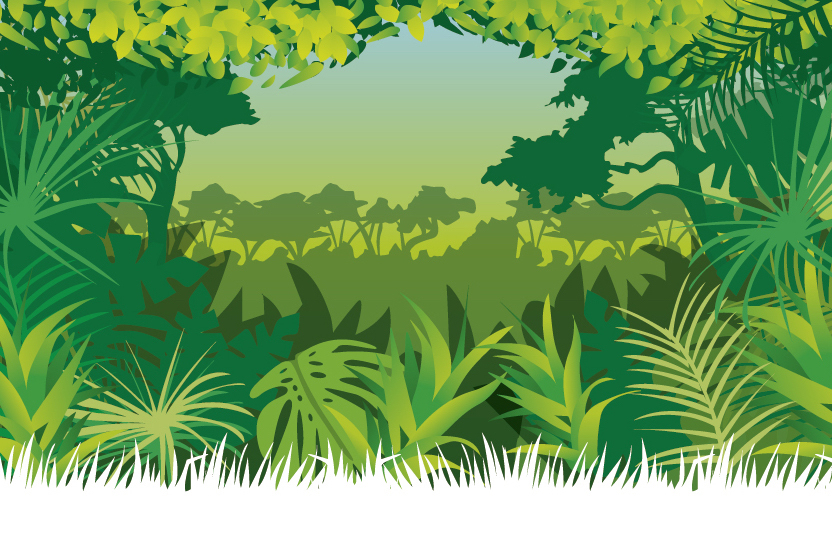 Джунгли шаблон для презентации