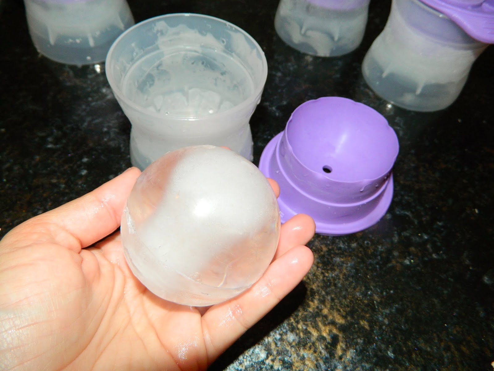 TiffsPixieDust Pratisphere Ice Sphere Molds