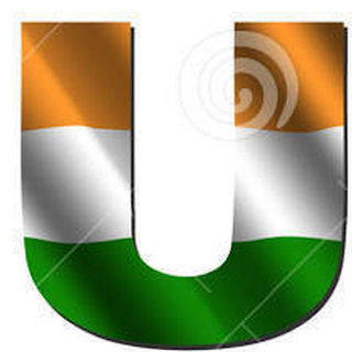 Independence Day Flag Alphabet