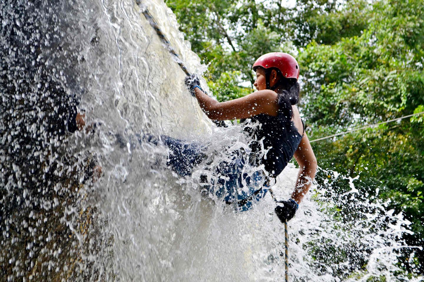 VRangers Diksal Waterfall Rappelling At Bhivpuri on 05 Aug 2018