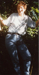 Swinging on a vine in the Kakamega Rain Forest