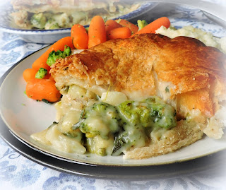 The English Kitchen Broccoli Cauliflower Cheese Spinach Pie