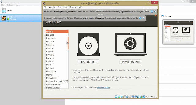 languages for Ubuntu. You can also try Ubuntu