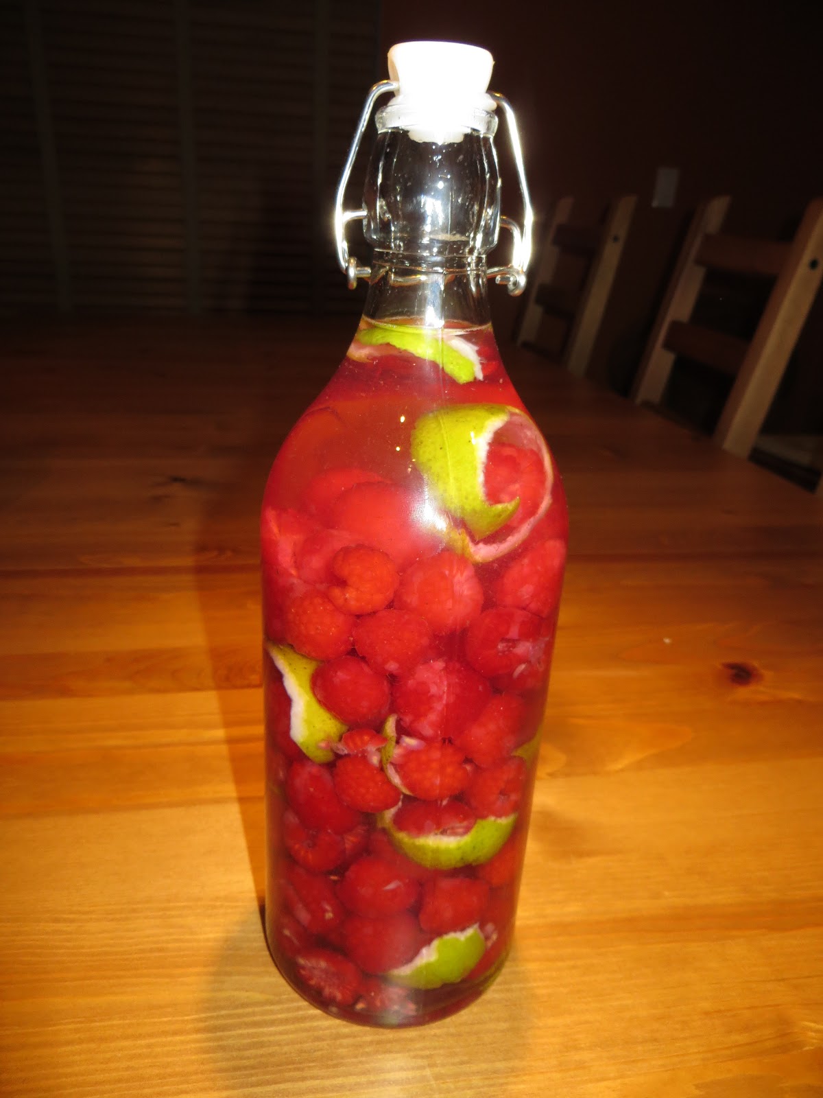 An Everyday Girl's Attempt to Cook Raspberry Lime Infused Vodka