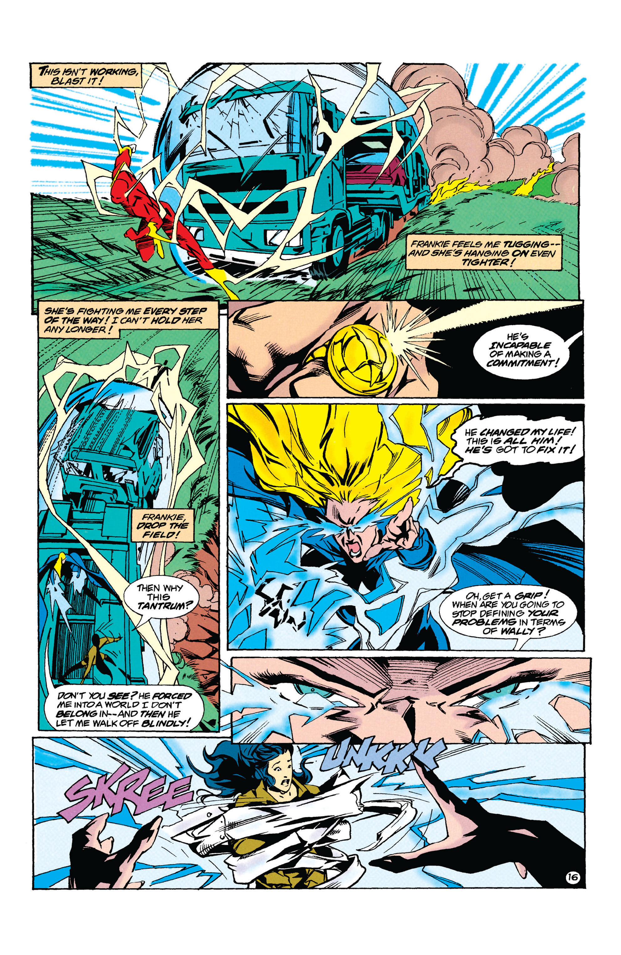 Read online The Flash (1987) comic -  Issue #106 - 16