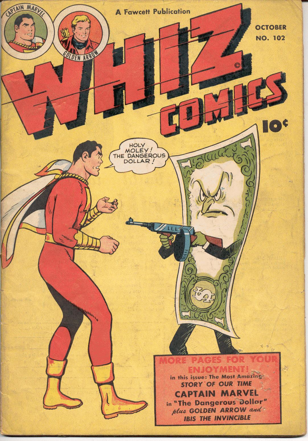 Read online WHIZ Comics comic -  Issue #102 - 1