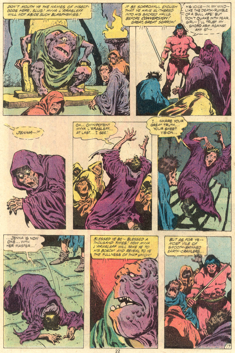 Read online Conan the Barbarian (1970) comic -  Issue #118 - 18