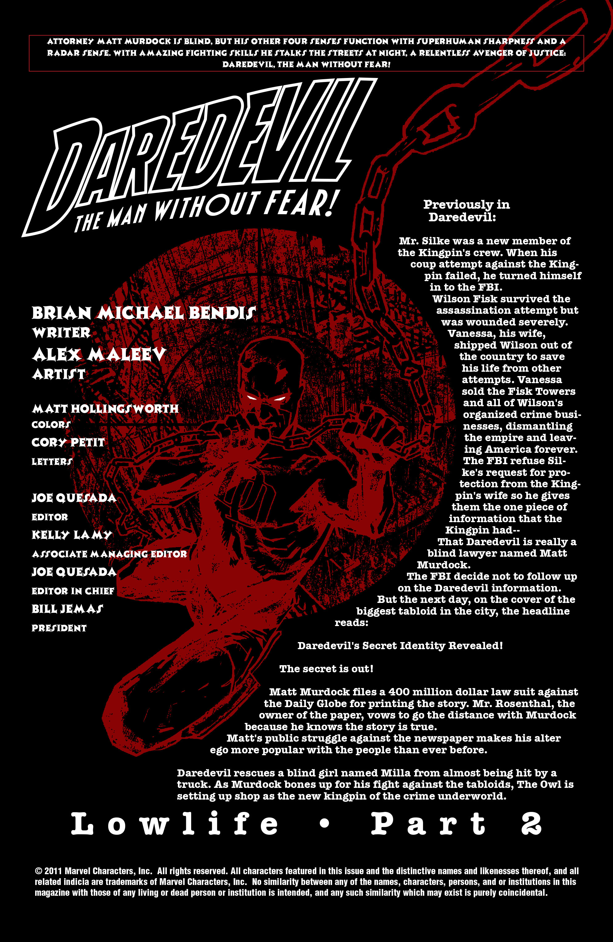 Read online Daredevil (1998) comic -  Issue #42 - 2