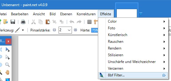 Paint.net Filter
