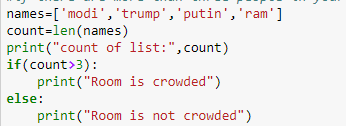 Python Basics- if statements