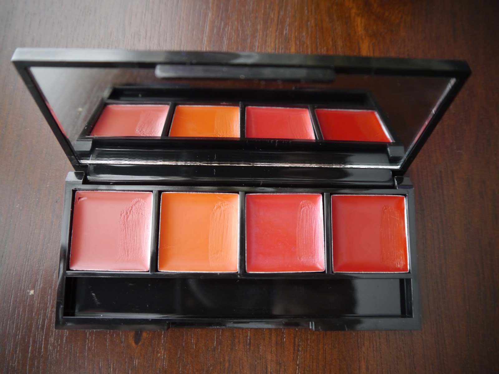 MAKEUP by SONIA MIROSHKHINA LIP QUADS COASTAL SCENTS