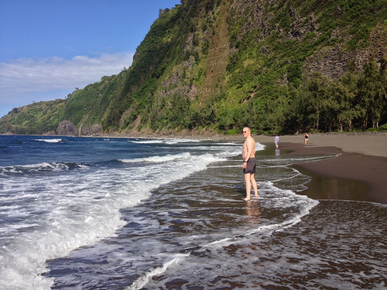 Tide coming in.