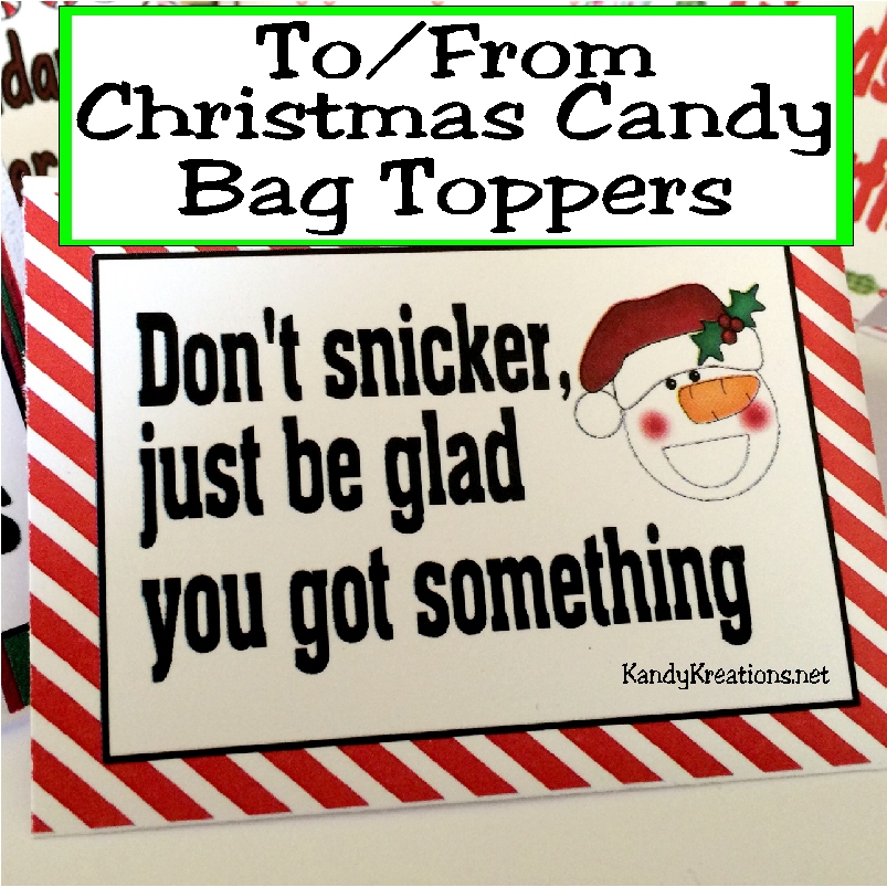 Do it yourself Occasion Mother: In direction of and Against Xmas Sweet Bag Toppers graphic relating to Christmas Bag Toppers Free Printable referred to as Do it yourself Occasion Mother: Toward and Versus Xmas Sweet Bag Toppers