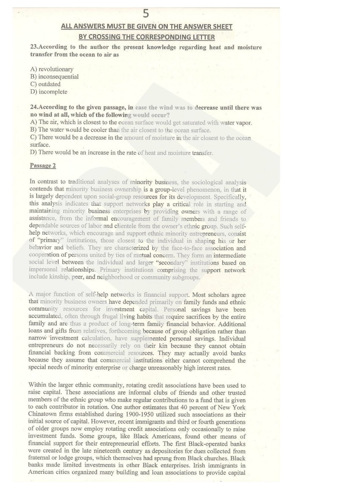 Mba papers online