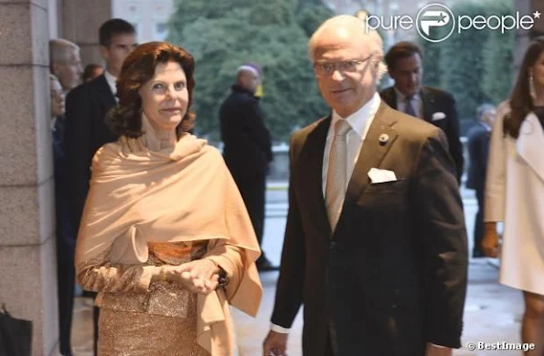 Swedish Royal Family attended  a performance of The Magic Flute in connection with the Opening of the Parliamentary Session 
