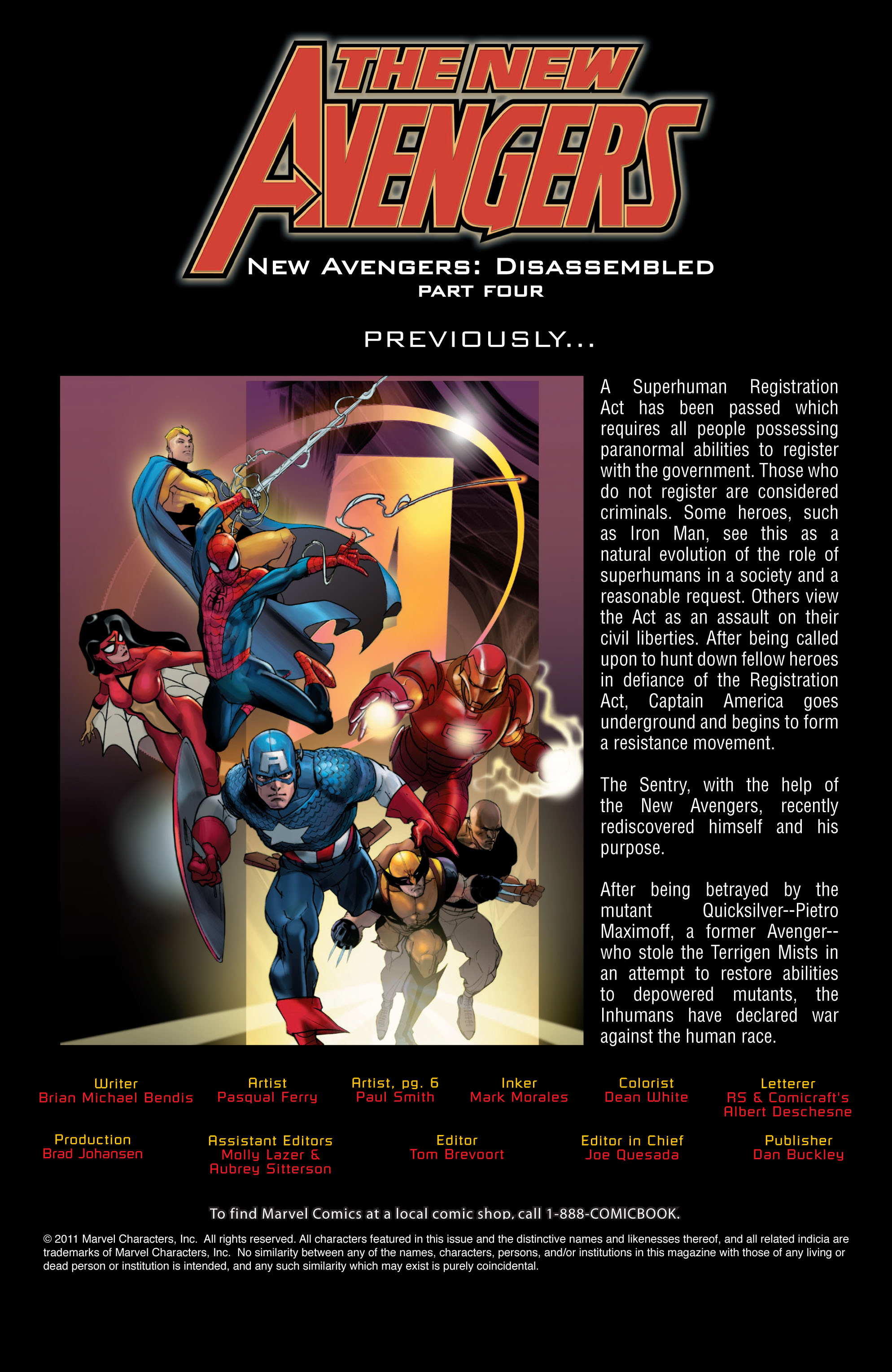 Read online New Avengers (2005) comic -  Issue #24 - 2
