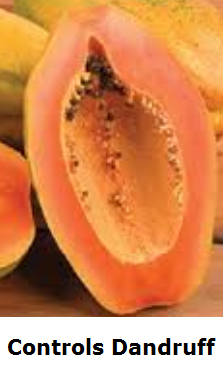 Health Benefits of Papaya - Paw paw Controls Dandruff
