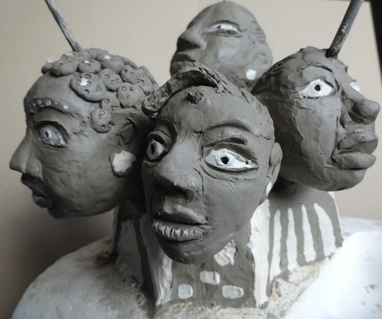 anna violet Paper clay ceramics