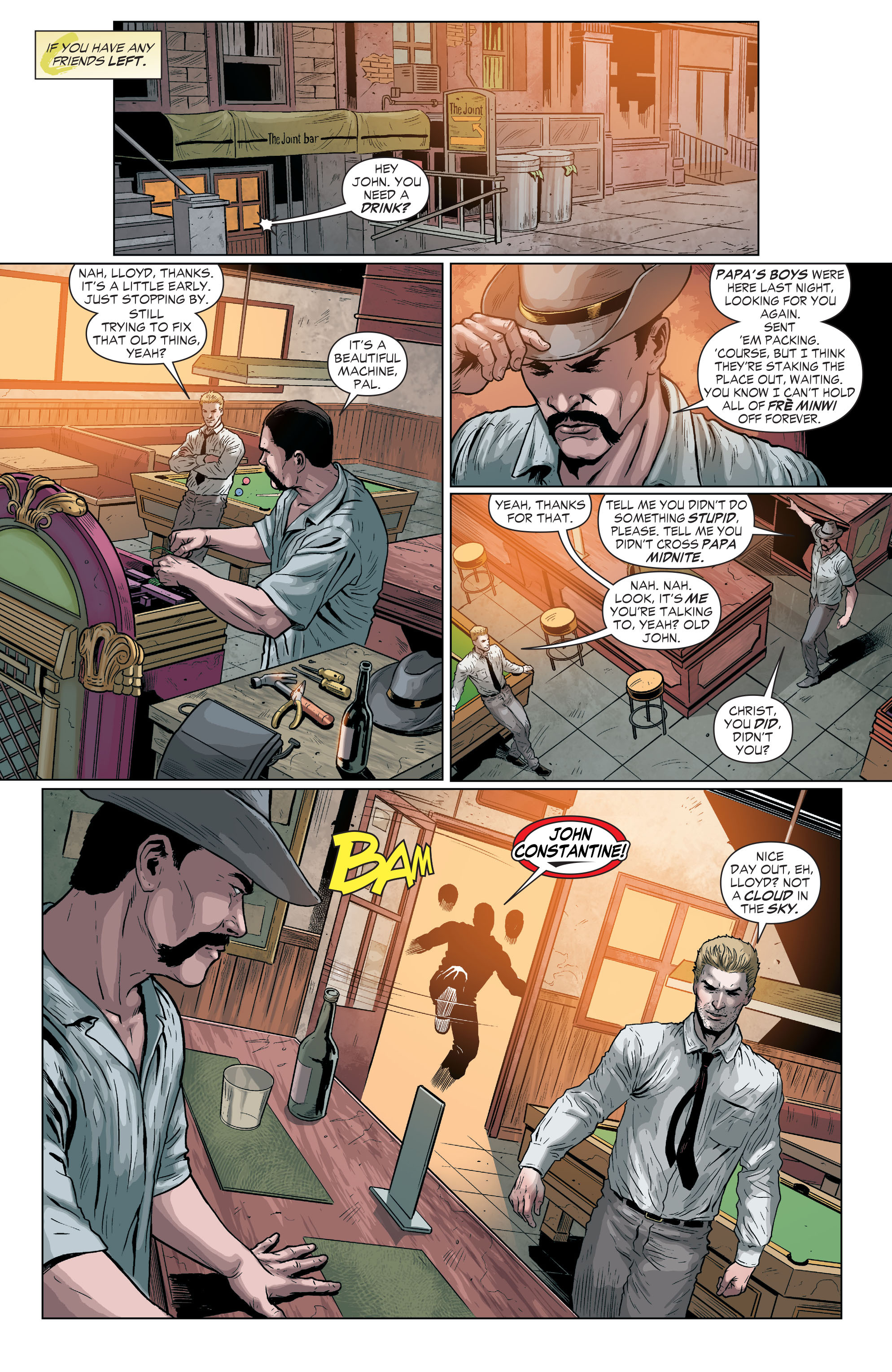 Read online Constantine comic -  Issue #4 - 7