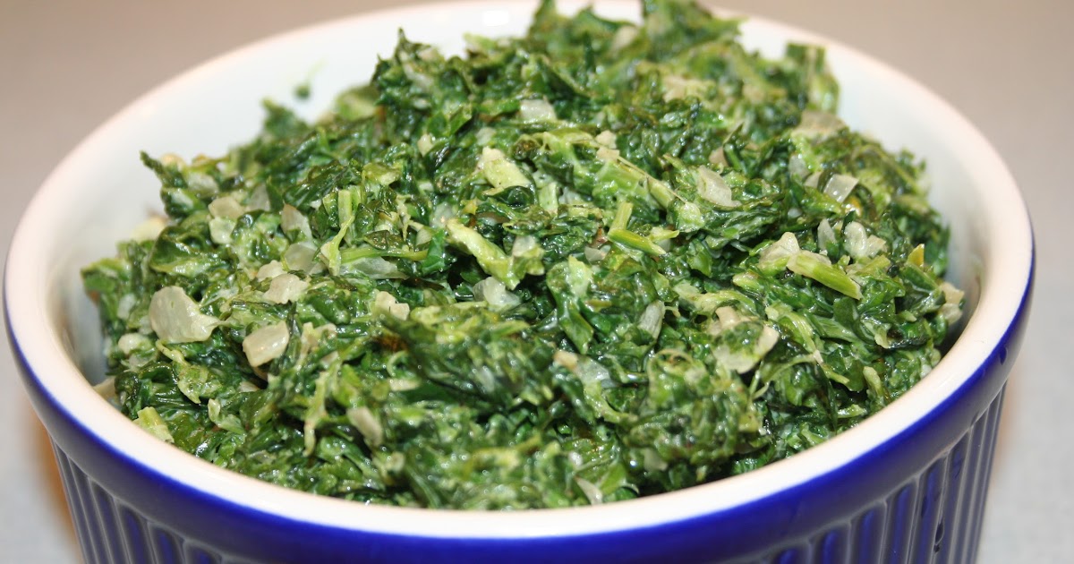 COOK WITH SUSAN Easy Creamed Spinach