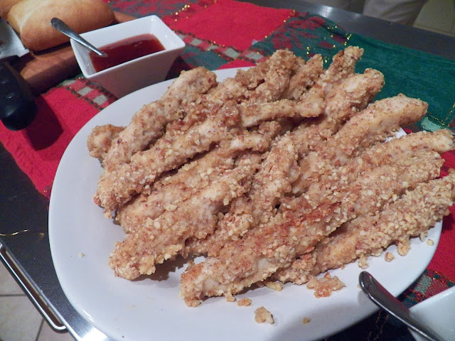 Almond Chicken Fingers