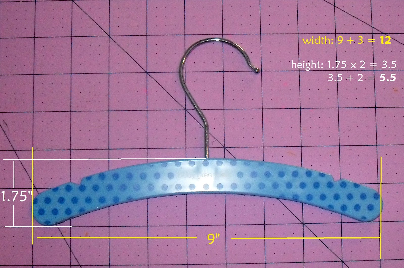 dawnberries Covered Hanger Tutorial