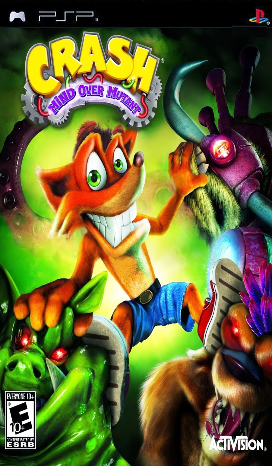 Crash Bandicoot Mind Over Mutant Multiinc Español Psp Mg
