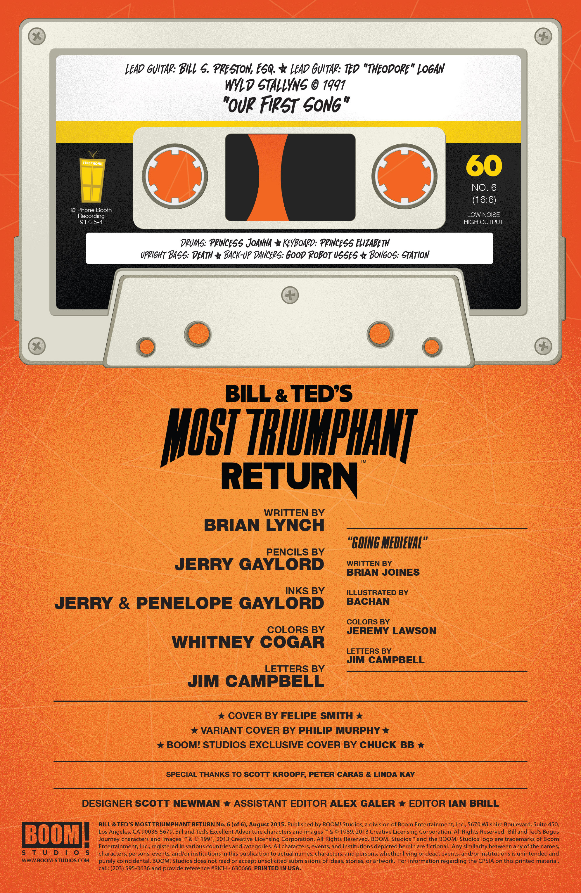 Read online Bill & Ted's Most Triumphant Return comic -  Issue #6 - 2
