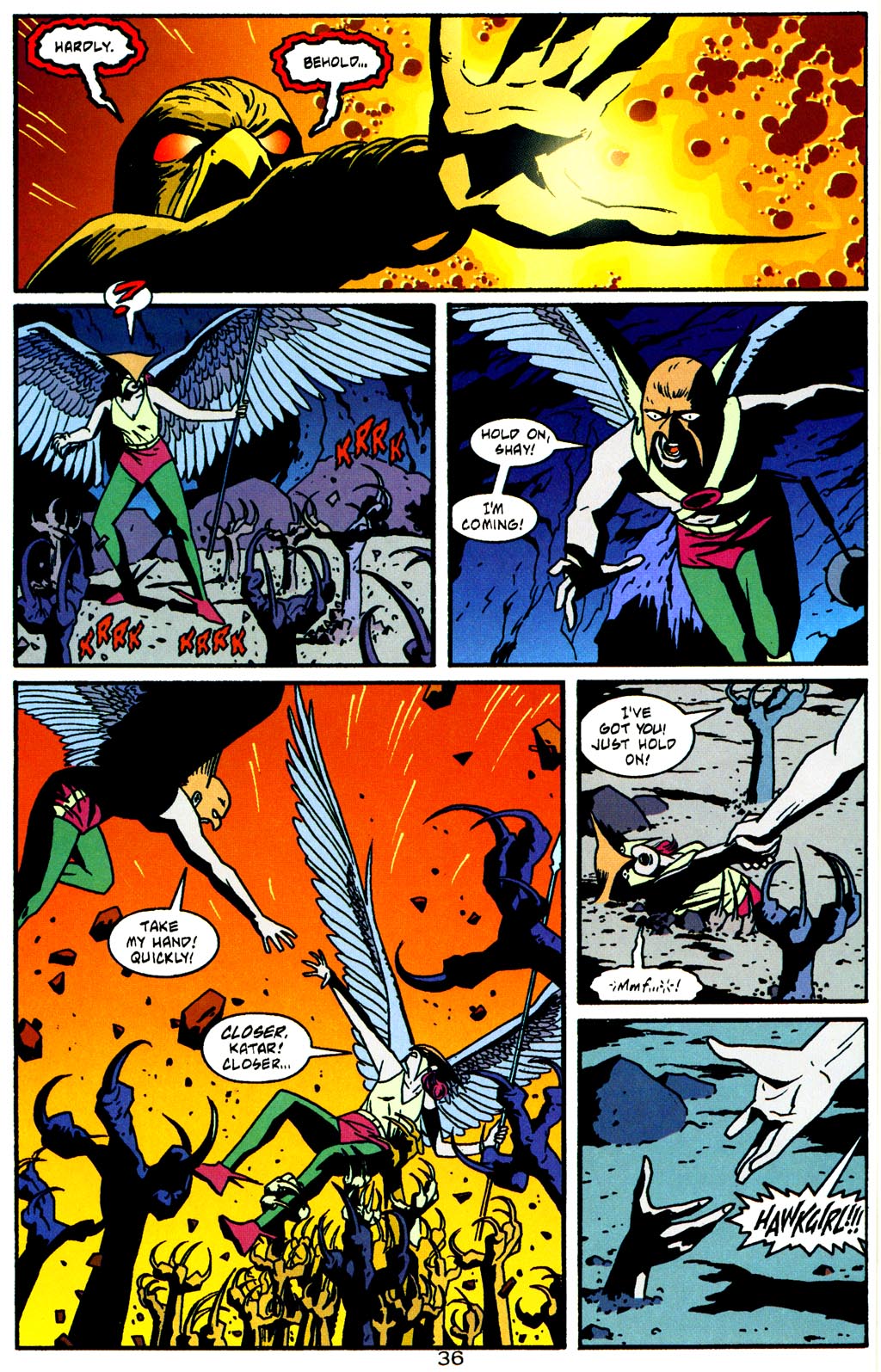 Read online Legend of the Hawkman comic -  Issue #1 - 38