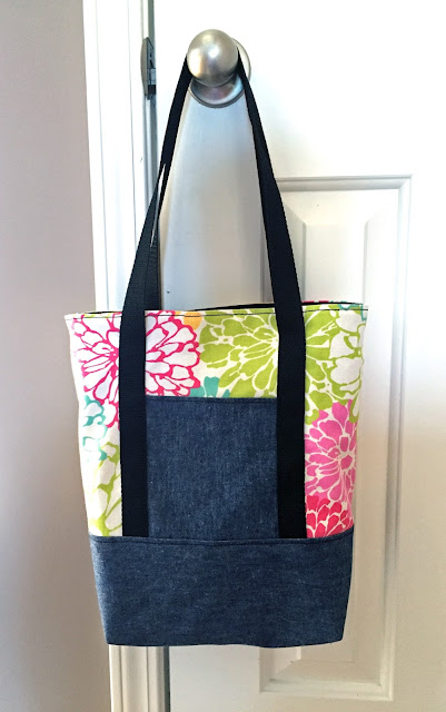 Roonie Ranching: In love with my new labels and Char's Lined Canvas Tote!