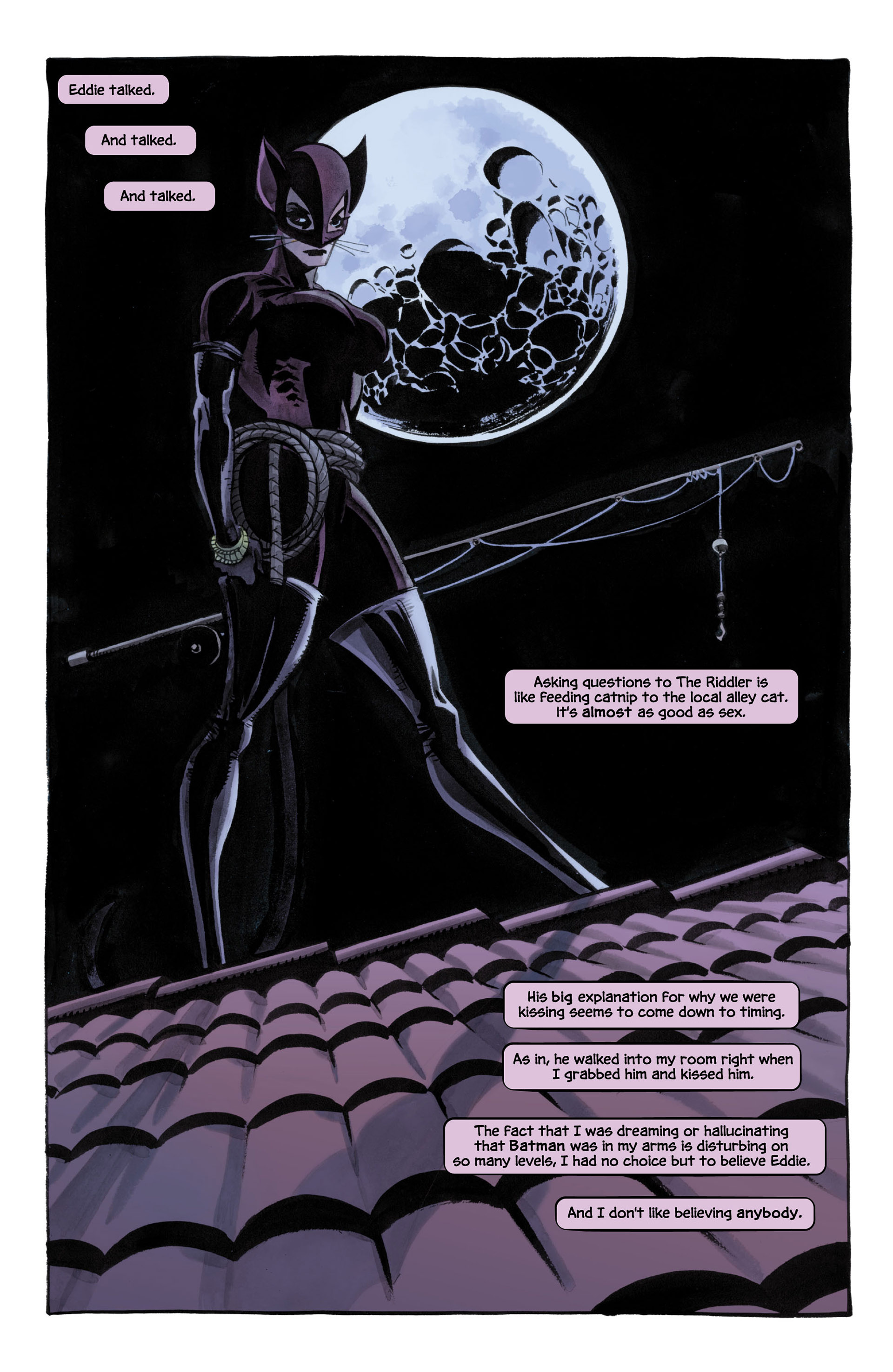 Read online Catwoman: When in Rome comic -  Issue #5 - 6