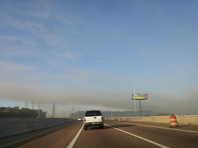 How a mulch fire and atmospheric inversion create a smoky morning ...