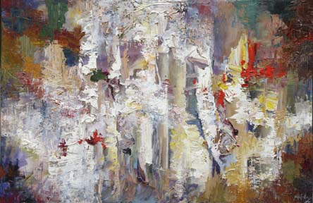 Abstract Landscape Painting