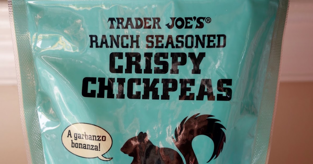 Trader Joe's Ranch Seasoned Crispy Chickpeas