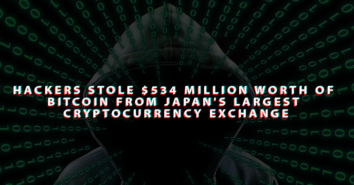japanese cryptocurrency exchanges coincheck hacked
