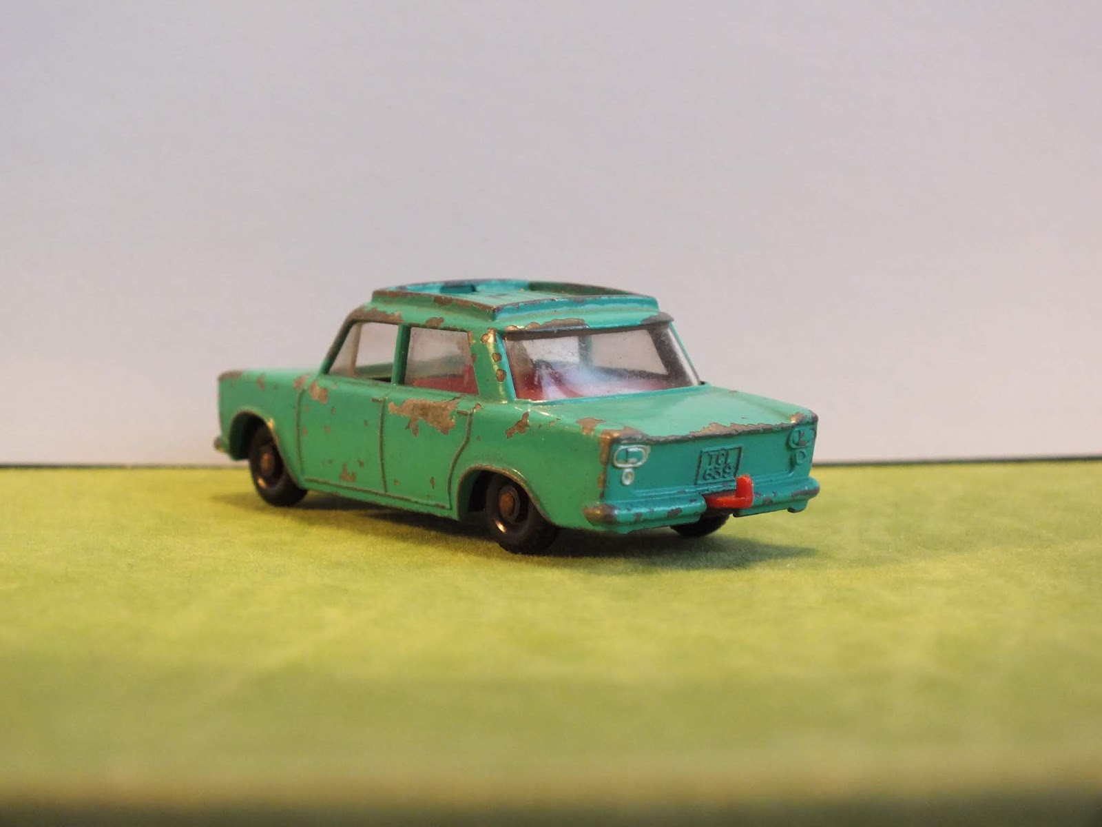 restoring old matchbox cars