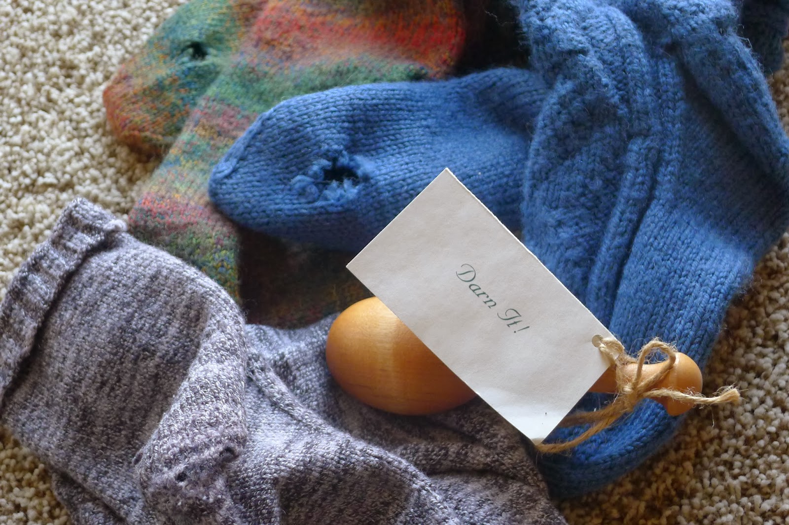 Holey socks, Darn It!