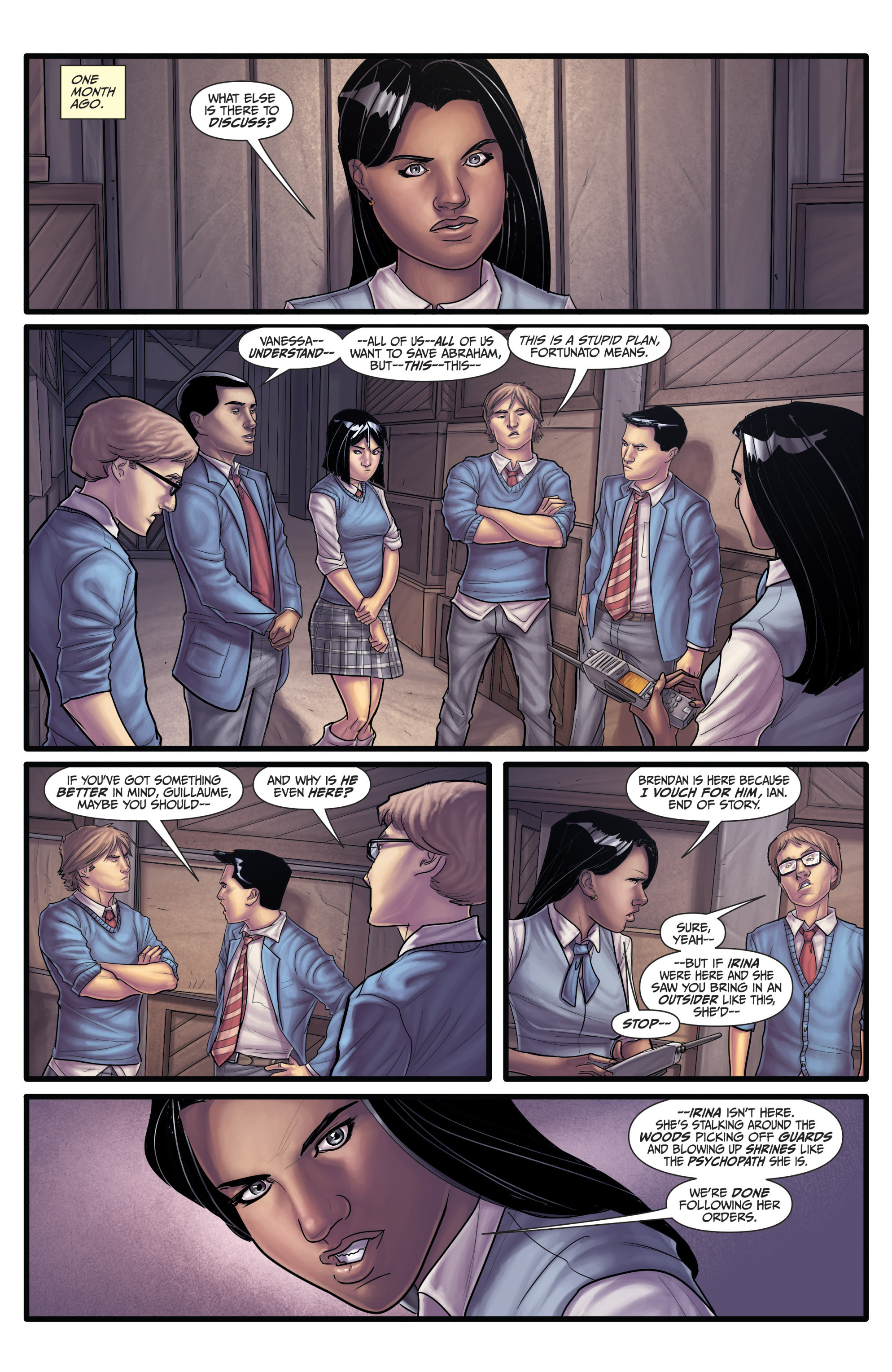 Read online Morning Glories comic -  Issue # _TPB 4 - 192