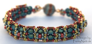 Free Beading Tutorial for Bracelet "Oriental" by PrettyNett.de