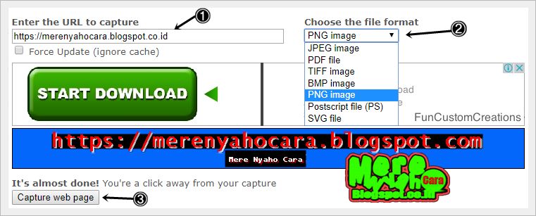 Cara Mengambil Screenshot Blog Atau Website Satu Halaman Penuh ( Full Page ) Dengan Mudah Cepat dan Simple