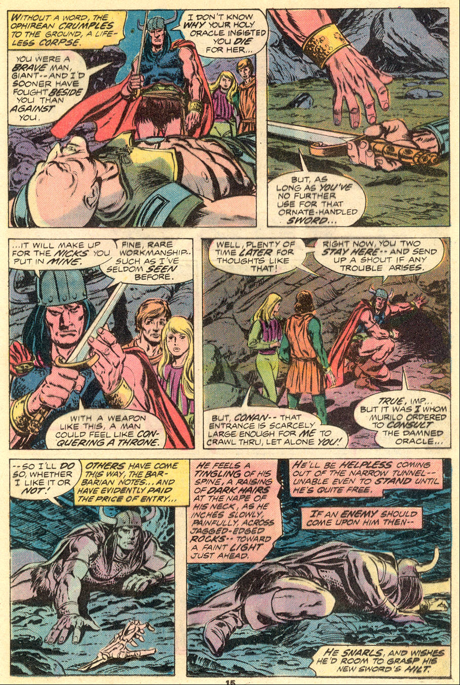 Read online Conan the Barbarian (1970) comic -  Issue #54 - 10