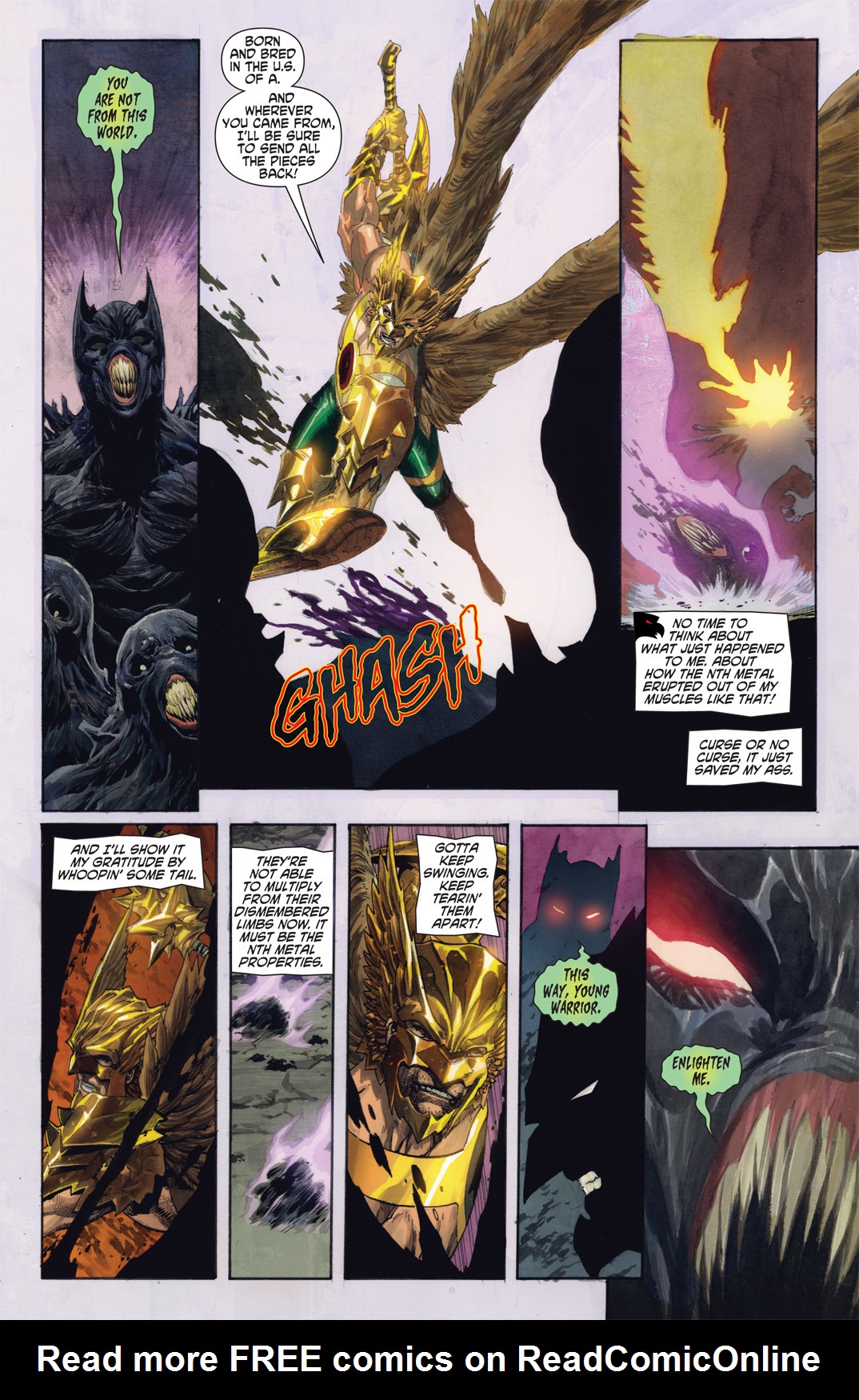 The Savage Hawkman issue 1 - Page 17