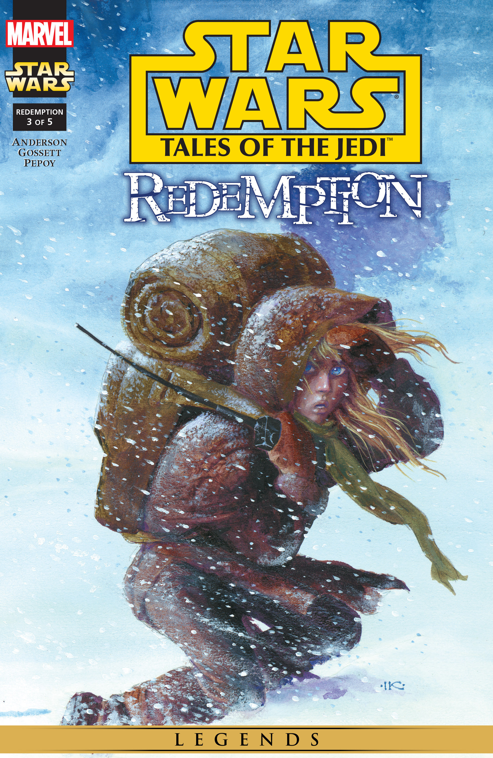Read online Star Wars: Tales of the Jedi - Redemption comic -  Issue #3 - 1