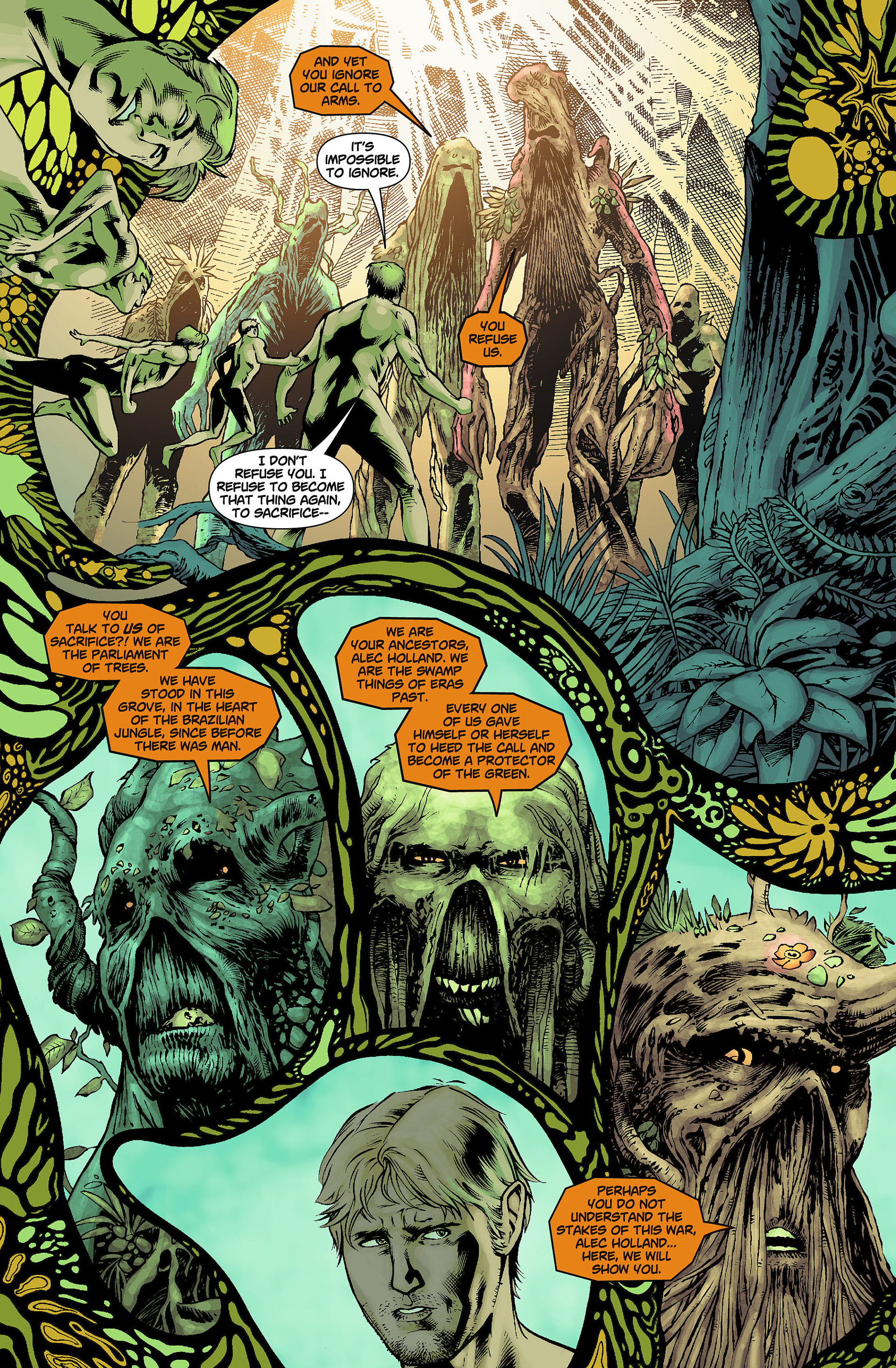 Read online Swamp Thing (2011) comic -  Issue #4 - 11