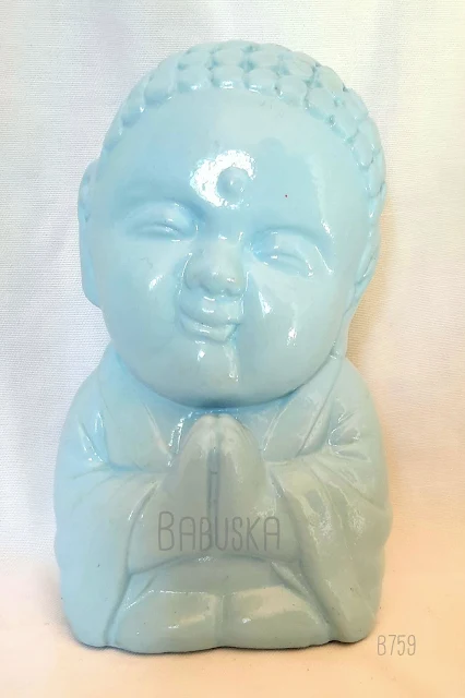 Buda pintado y laqueado a mano (B759) Babuska