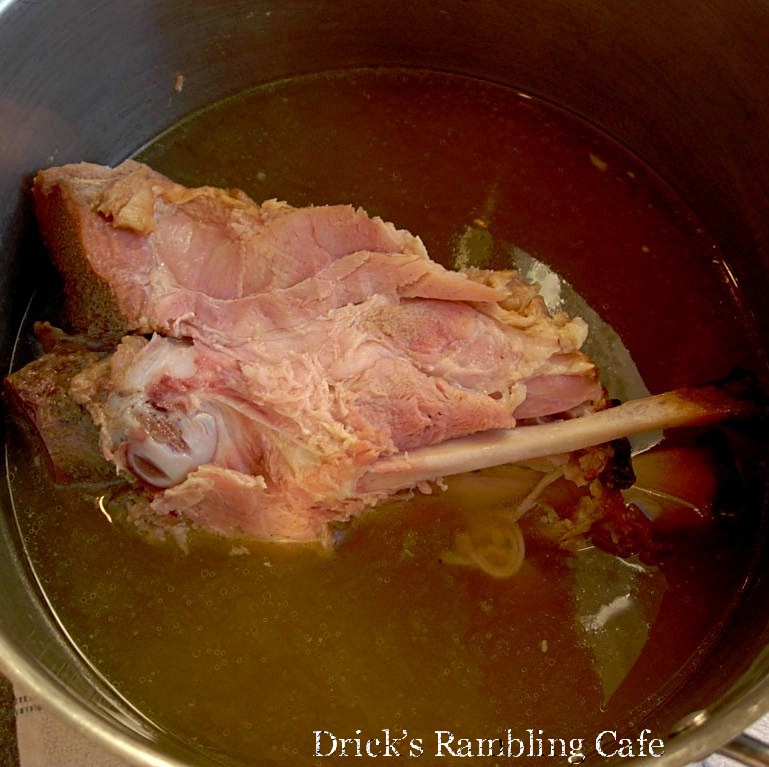 Bourbon and Coke Ham and good foods for New Year's Day