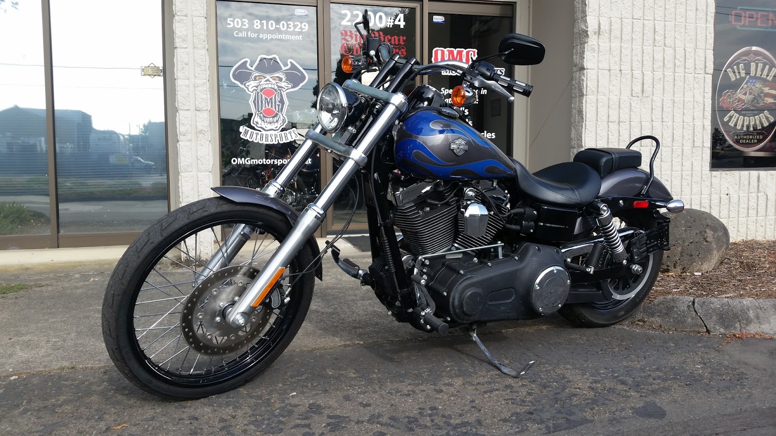 OMG Motorsports 2014 Harley Dyna Wide Glide FXDWG 103, ABS, Vance & Hines