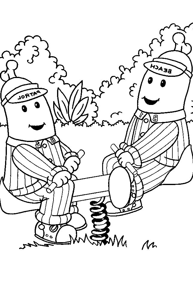 ESPAÇO EDUCAR Desenhos dos bananas de pijamas para colorir, pintar