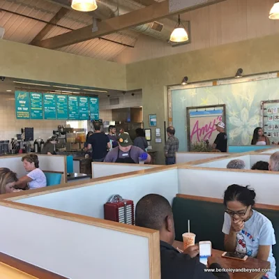 interior of Amy’s Drive Thru in Rohnert Park, California