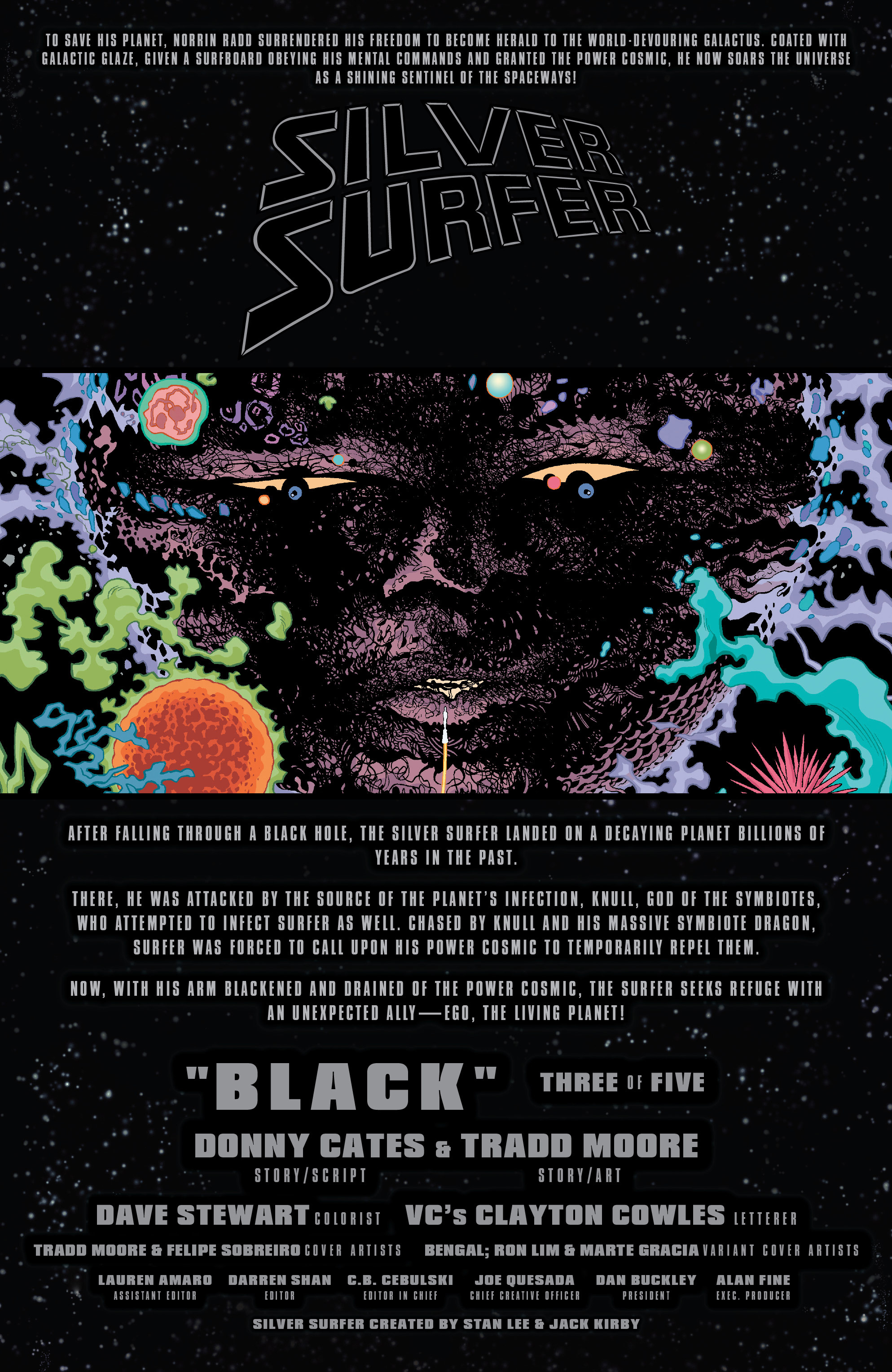 Read online Silver Surfer: Black comic -  Issue #3 - 2